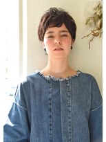ユノ(juno)&nbsp;【juno】Trend大人かわいいベリーショート★アッシュベージュ