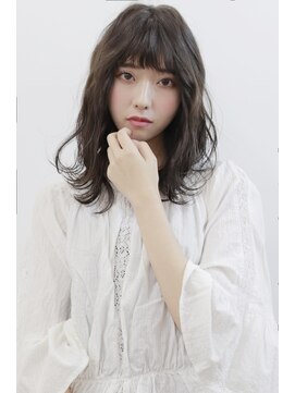 ナンバースリー 溝の口店(Number Three) 「オトナチュラル◎」愛されミディアム１【N°3 溝の口店】