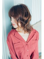フローラビューティーヘアー(Flora Beauty Hair)&nbsp;波打ちフェザーミディ/20代/30代/40代/50代/岡山/表町