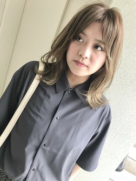 ヘアーデザイン シュシュ(hair design Chou Chou by Yone) 透け感ミルクティーベージュ♪