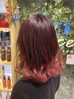 ソワン ドゥ ブレス フラン 東花園店(soin de brace Fran)&nbsp;やわらかセミロング×グラデーション