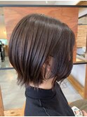 大人かわいい小顔☆スタイリッシュボブ