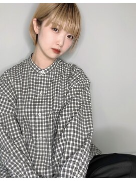 アンクー(Ankh) 【Ankh】ミニボブ×ブロンド