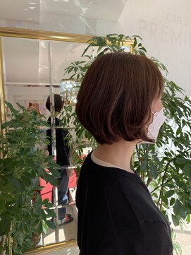 e.m.a プレミアムビューティーサロン 栄駅店(e.m.a PREMIUM BEAUTY SALON) 大人ボブ/ショート