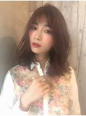 ミディアム×レイヤー×レッドバイオレット