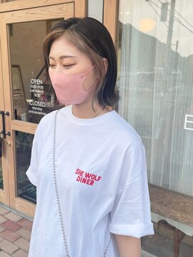 シモンズ ヘアー(SHIMONS HAIR) フェイスフレーミング×グレージュ