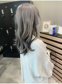 逆インナーカラー×ブリーチカラー