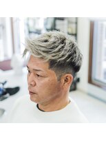 ヘアーズアウル(hair`s OWL)&nbsp;アップバングショート　メッシュカラー