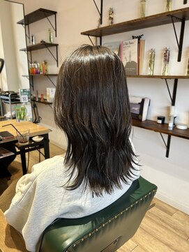 サラ(sarah) 波巻き/グレージュ