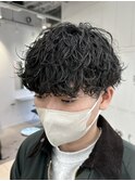 波巻きパーマツイストスパイラルパーマメンズパーマメンズヘア