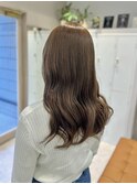 加藤【高円寺】シナモンベージュ/ブリーチなし/顔周りカット