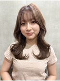 レイヤーカット/韓国/透明感カラー/小顔カット