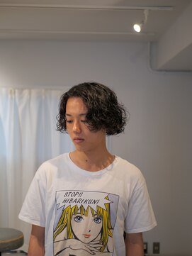 グットルーズトウキョウ(GOOD LOOSE TOKYO) スパイラルパーマ、ミディアムボブ、大人パーマ