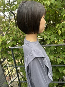 ツイギー 宮西店(TWiGGY) ころんとショートボブ