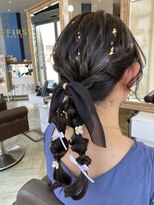 コワファースト 大分(COIFF1RST) 編みおろしスタイル