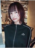 ウルフレイヤー前髪カット顔周りレイヤー_ba539531
