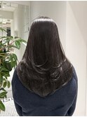 ワンカールレイヤー×シアーグレージュ