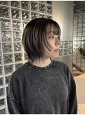 ショートレイヤー×ランダムデザインカラー