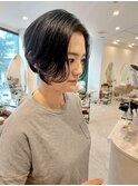 ☆大人可愛い前下がりショートボブ☆