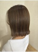 切りっぱなしボブ