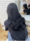 10代20代/ブルーブラック/艶髪