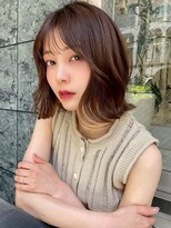 ネイロ バイ ジルブラン 葛西(NeiRo by JIL BLAN) ハイライト白髪ぼかしダブルカラーインナーカラーショートボブ