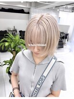 ギア(GEAR.)&nbsp;【Whiteblond】ブリーチ１回～