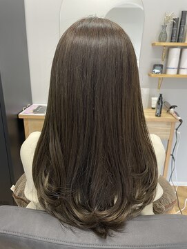 エン(en) 髪質改善トリートメント×オリーブベージュ