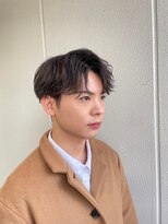 ヘアサロン ガリカ 表参道(hair salon Gallica)&nbsp;韓国風センターパート/コリアンバング