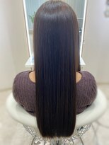 エフヘア レヴェリー(Fhair reverie)&nbsp;艶ロング　ナチュラルブラウン+質感再整トリートメント