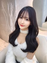 ラビス(Lovis)&nbsp;黒髪カタログ/オリーブグレー/小顔ヘア/ココアベージュ