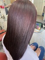 ロマンヤカタ ファース(ROMAN YAKATA fars) 髪質改善 イルミナカラー チェリーブラウンカラー@田代11/30