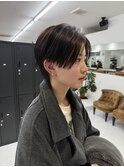 刈り上げハンサムショート
