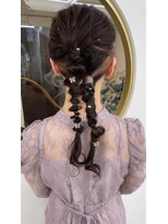 ミッシュバイアーバン(misch by urban.)&nbsp;着物ヘア/ヘアセット/ヘアアレンジ【堀 春菜】