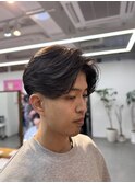 初パーマにおすすめ！メンズ毛流れパーマ！