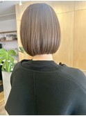 ミニボブ/ボブ/20代/30代/40代/50代/髪質改善/ブラウンカラー