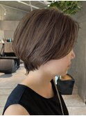 逗子葉山ショートカットショートボブ丸みショートくびれショート