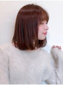 Say.ボブレイヤースモーキーカラーアッシュイメチェン前髪２０代