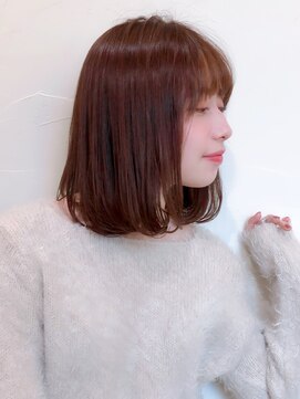 セイドット リー(Say. Ree) Say.ボブレイヤースモーキーカラーアッシュイメチェン前髪２０代
