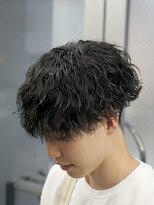 オーバル ジングウマエ(OVARL jingumae) 縦落ちパーマツイストスパイラルシャドウパーマ