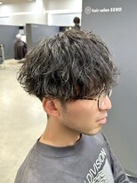 セロ(SERO)&nbsp;波パーマ/波巻きパーマ/メンズパーマ/メンズカット/ツーブロック