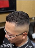 バックパンチパーマスキンフェード/大宮/バーバースタイル