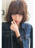 【lamp hair 】ピンクベージュ×アンティークボブ♪No.3