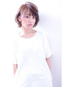 リメル 奥沢自由が丘店(Remel) 【Ash自由が丘/坂本哲也】シースルーバング×耳かけショート