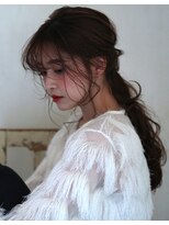 ニコ(nico...)&nbsp;ローポニー後れ毛