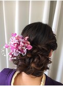 着物ヘアセット