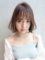 アルバム 銀座(ALBUM GINZA)&nbsp;キュートボブ_セシルカットココアブラウン_77744