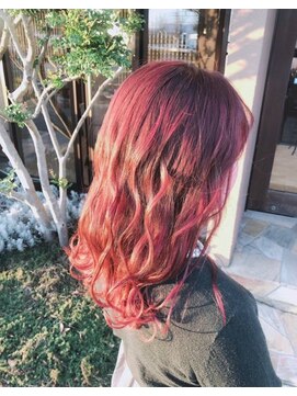 ヘアプロデュース ムース(Hair Produce MU SU) チェリーレッド