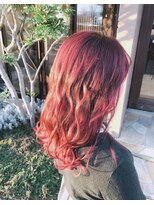 ヘアプロデュース ムース(Hair Produce MU SU) チェリーレッド