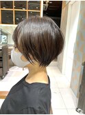 小顔効果抜群ショートボブスタイル☆似合わせカット
